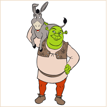Shrek Characters Decal 6