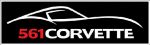 561 Corvette Bumper Sticker