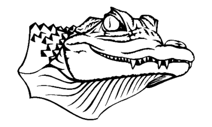 Alligatorhead decal