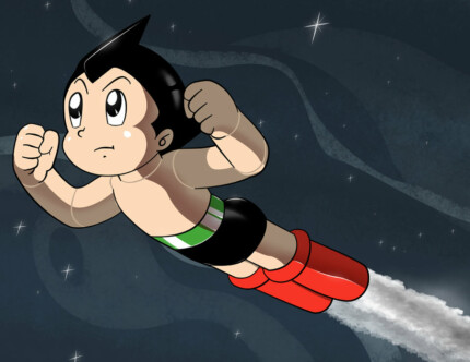 Astro Boy Atomic Tiki