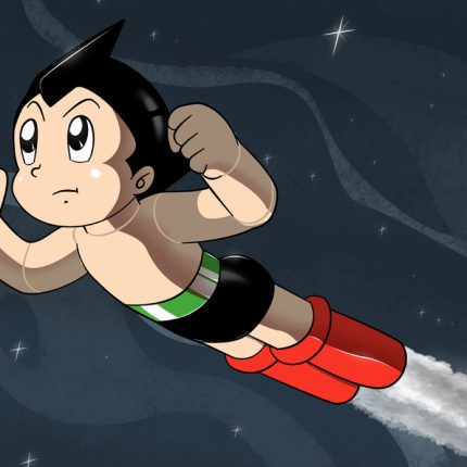 Astro Boy Atomic Tiki