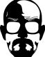 Breaking Bad Heisenberg Diecut Decal 2