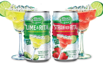 Bud Light Straw Ber-Rita and-Lime A Rita  Sticker