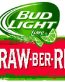 Bud Light STRAW-BER-RITA Logo Decal