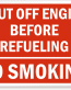Chock Wheel Signs and Labels 31