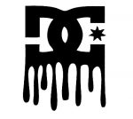 DC Shoe Painted Car Decal