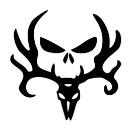 Deer Hunt Hunting Punisher Decal