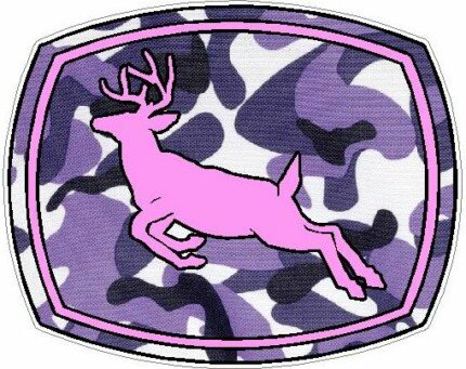 Deer Logo - PURPLE CAMO