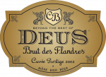 deus logo sticker