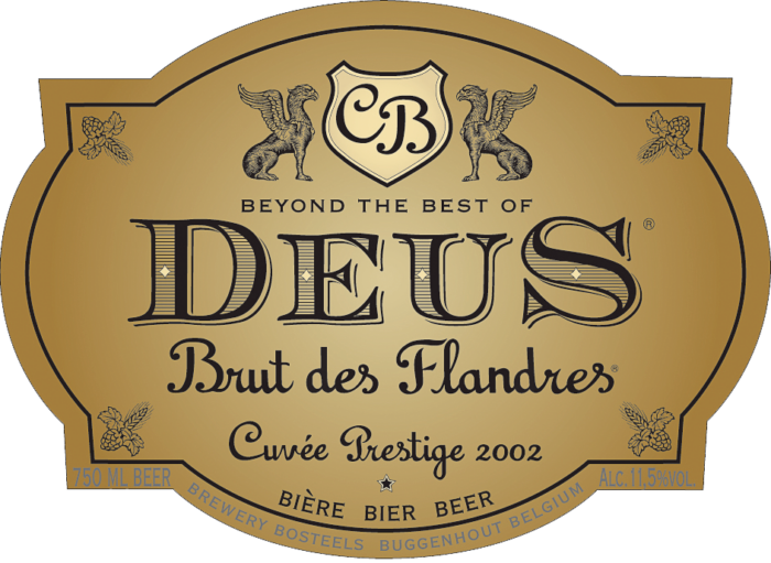 deus logo sticker