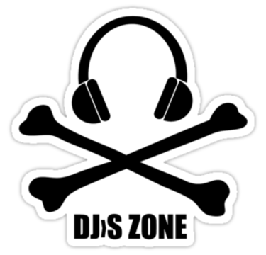DJs Zone Sticker