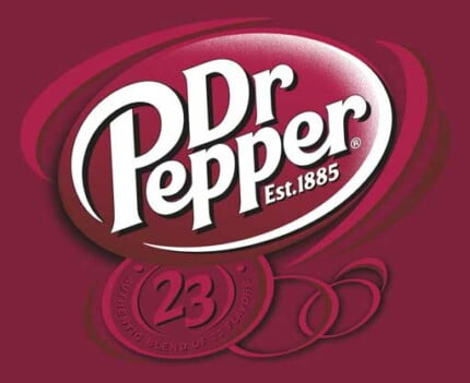 Dr Pepper Rectangular Decal