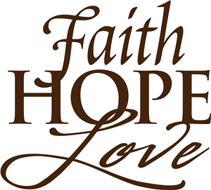 faith hope love decal