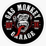 GAS MONKEY GARAGE FUNNY BEER STICKER