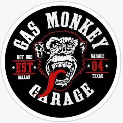 GAS MONKEY GARAGE FUNNY BEER STICKER