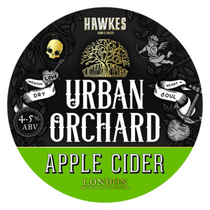 Hawkes URBAN ORCHARD Apple Cider Sticker