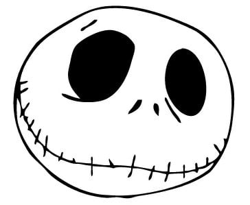 Jack Skellington Band Vinyl Decal Sticker