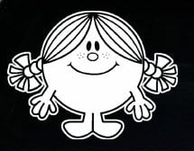 Lil Miss SUNSHINE Diecut Decal