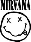 Nirvana Smile Sticker