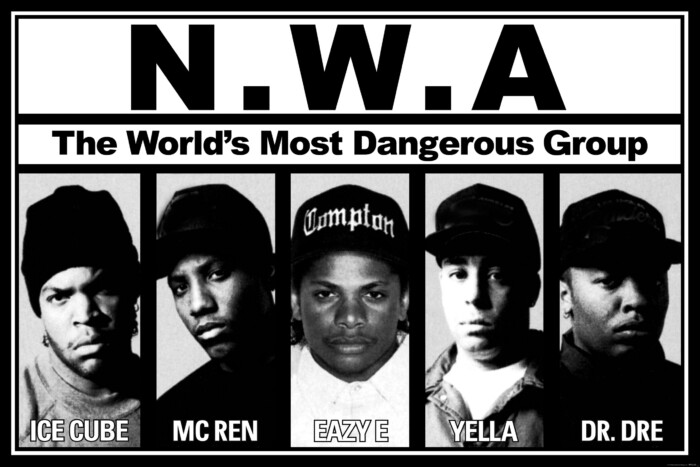 NWA BAND STICKER