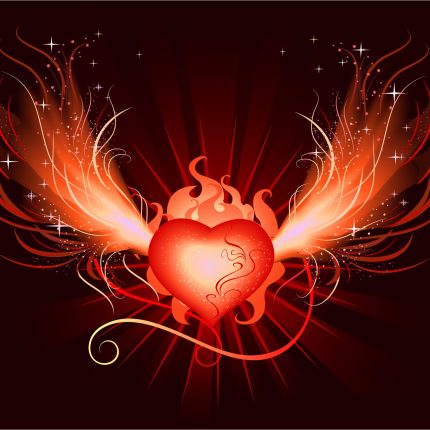 Phoenix Rising Color Rectangular Decal Sticker 6