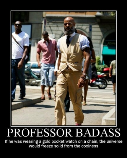 badass professor