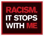 RACISM STOPS WITH ME STICKER 3