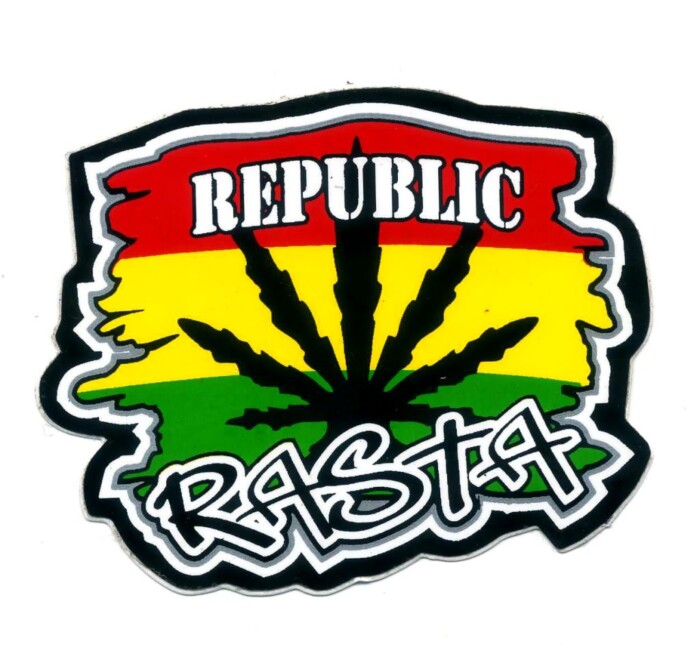Rasta Reggae Sticker Weed 420 Decal 13