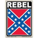 Rebel_with confederate flag sticker