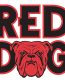Red Dog_Logo Sticker 44