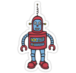 robot sticker 44