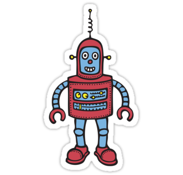 robot sticker 44