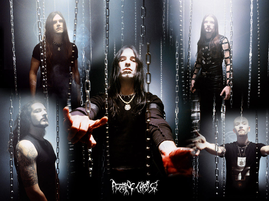 ROTTING CHRIST 3 Color Band Decal