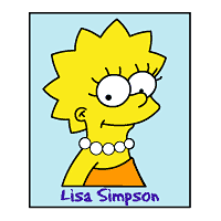 Simpsons Color Lisa