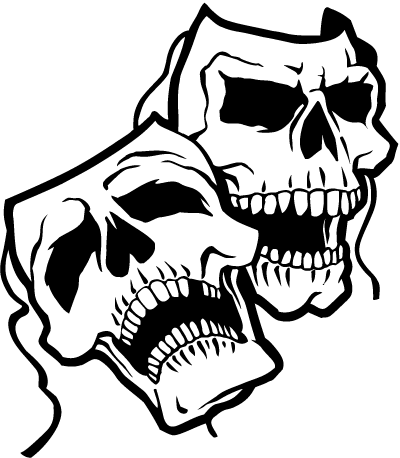 Skull Vinyl Decal Sticker 52