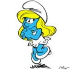 Smurfette decal 4