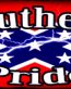 southern pride battle flag and lightning sticker