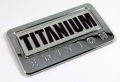 Titanium edition 3D Chrome Emblem