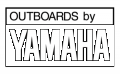 Yamaha Outboards Diecut Decal