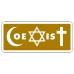 Coexist Car Decal