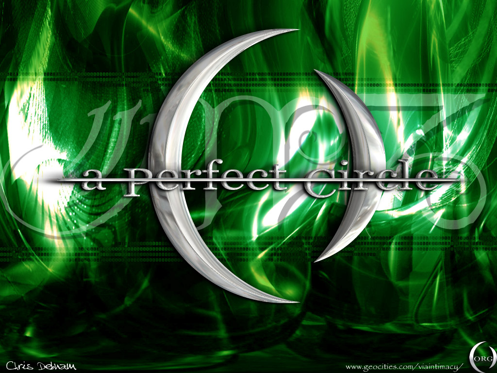 A Perfect Circle Color Band Sticker