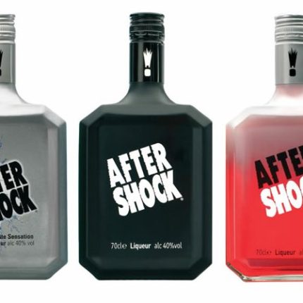 After Shock Liqueur Bottles