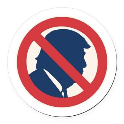 anti_president_trump_round_car_sticker