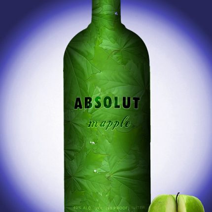 Apple Flavored Vodka Sticker