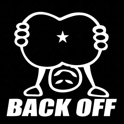 BACK-OFF-BUTTHOLE-CAR-DECAL-LOL-FUNNY-DECALS-XXX-STICKERS