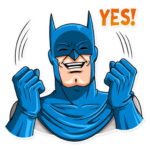 batman comic book_sticker 34