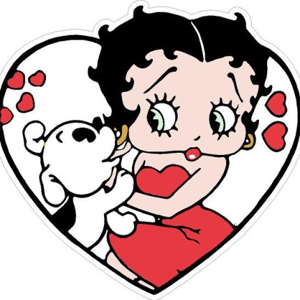 Betty Boop Decals 16 COLOR
