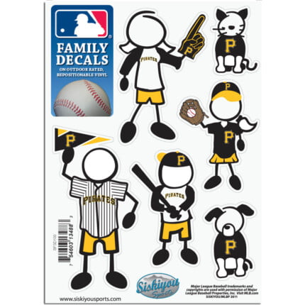 Pirates Stick Family Decal Pack