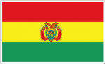 Bolivia Flag Sticker