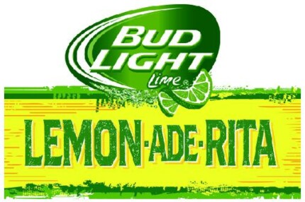Bud Light LEMON-ADE-RITA Logo Decal